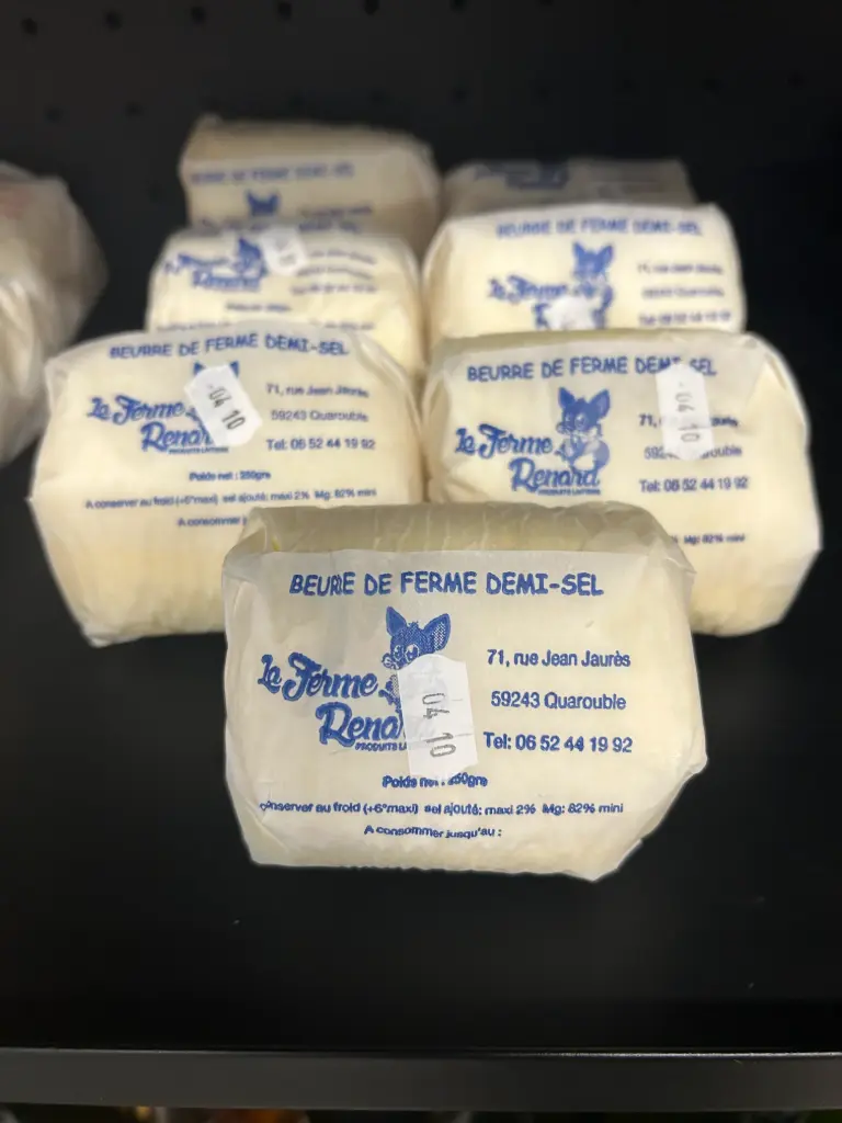 Beurre demi-sel fermier 250g 