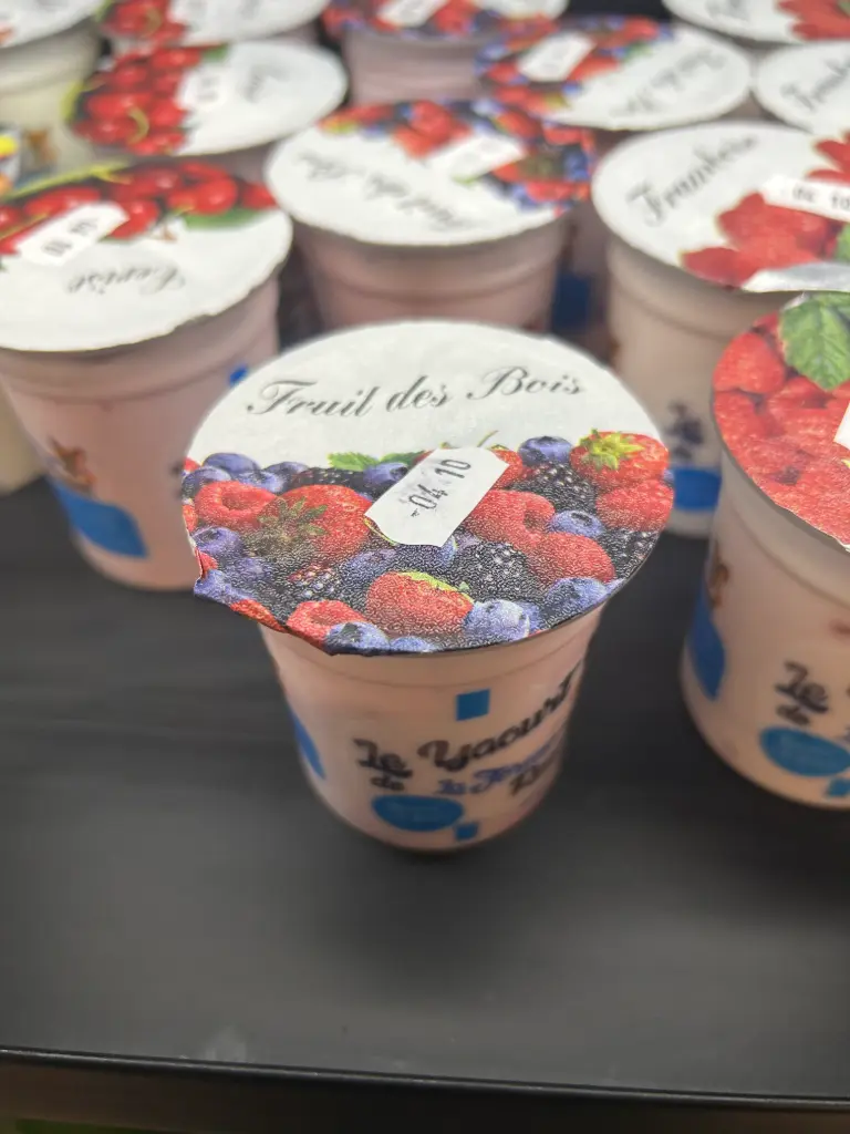 Yaourt fruits des bois