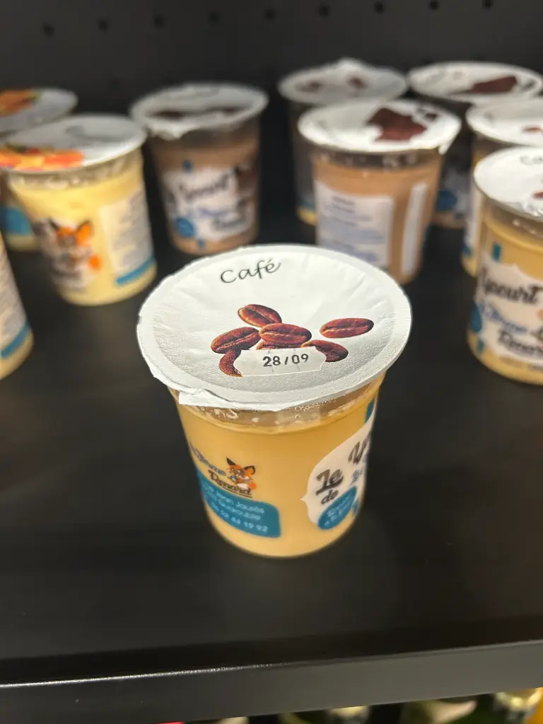 Crème dessert Café