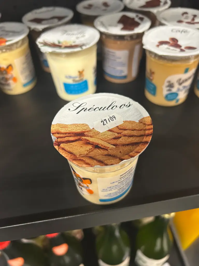 Crème dessert Spéculoos